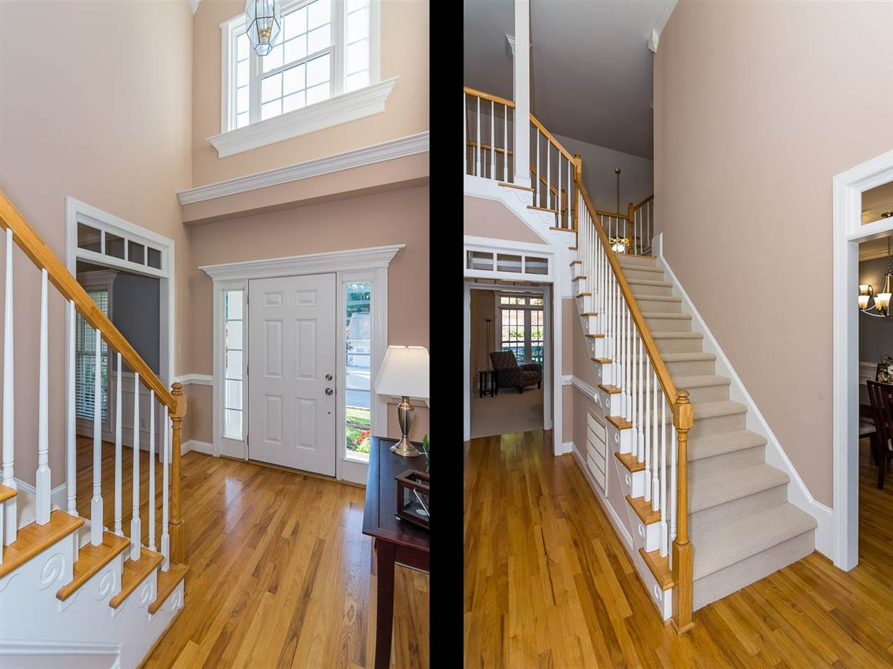 1503 Patterson Grove Road Apex, NC 27502 - Photo 3 of 25 The dramatic 2-story foyer sets the tone for the rest of the home. Foyer