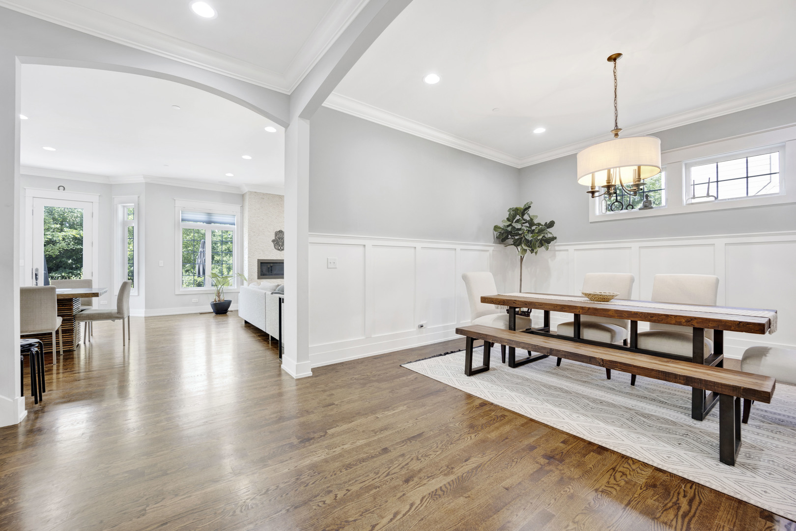 355 St Charles Road Glen Ellyn, IL 60137 - Photo 13 of 44 a view of a room with furniture and wooden floor