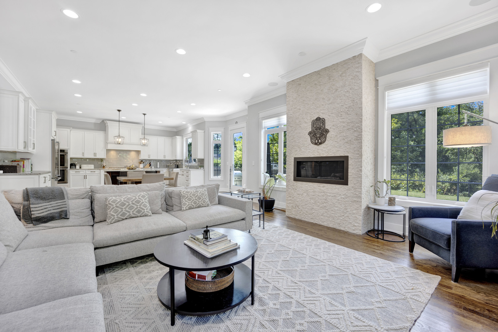 355 St Charles Road Glen Ellyn, IL 60137 - Photo 3 of 44 a living room with furniture and a large window