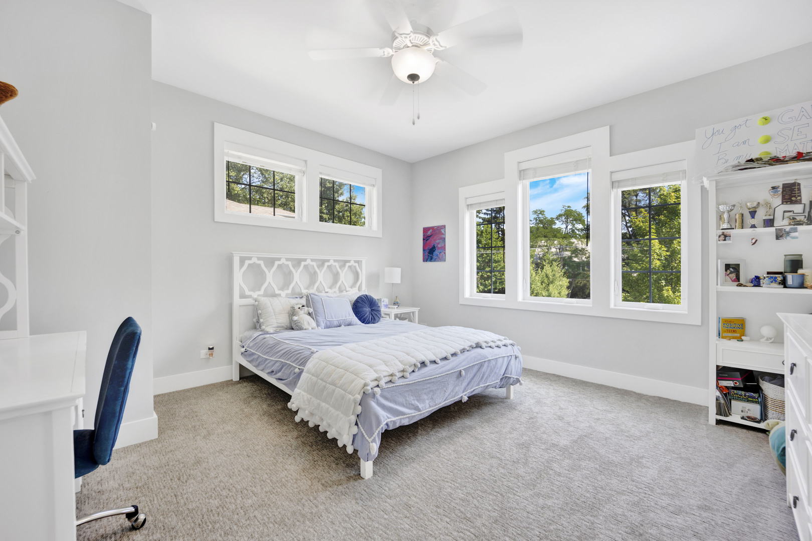 355 St Charles Road Glen Ellyn, IL 60137 - Photo 37 of 44 a bed room with a bed and a chair