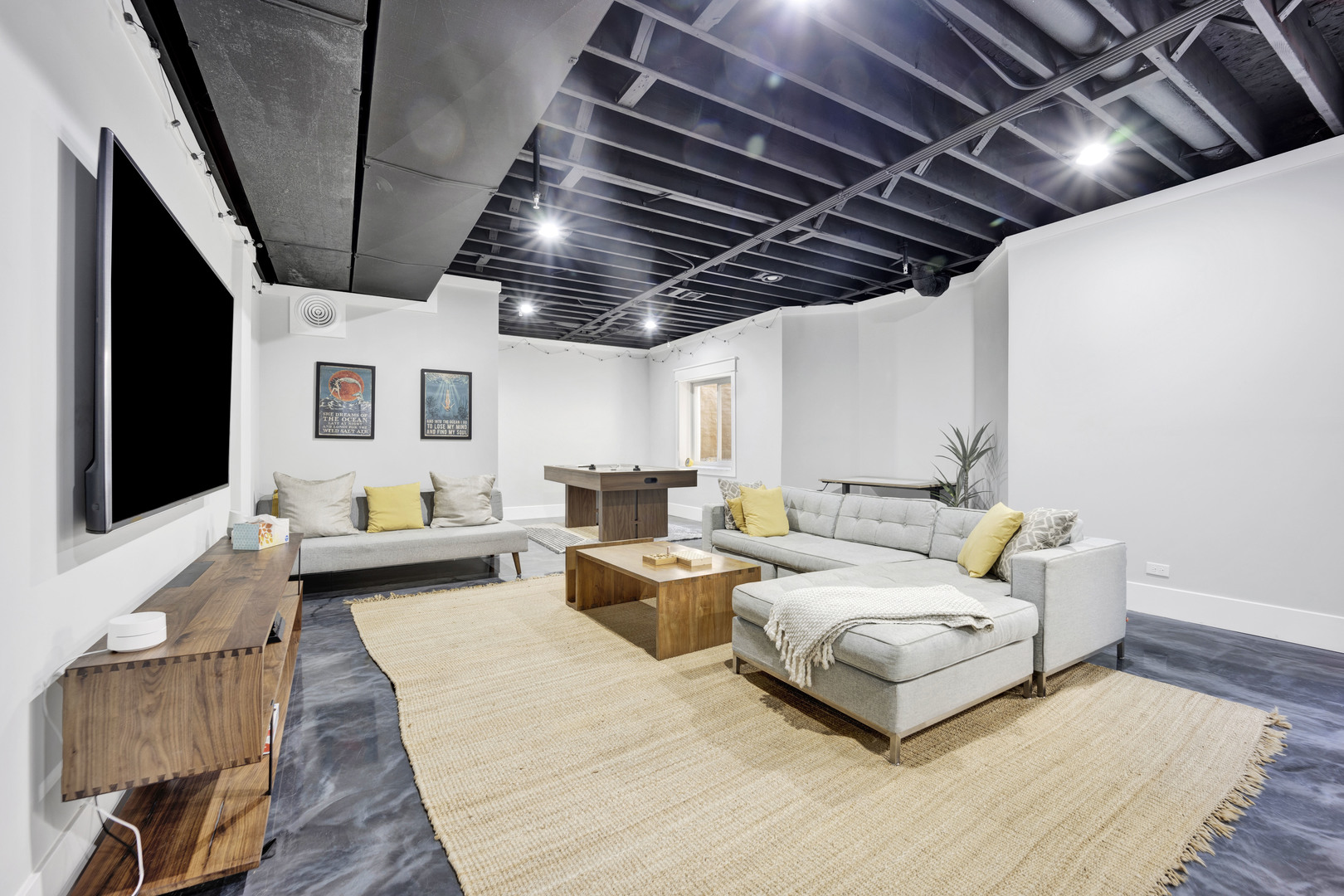 355 St Charles Road Glen Ellyn, IL 60137 - Photo 43 of 44 a living room with furniture and a flat screen tv