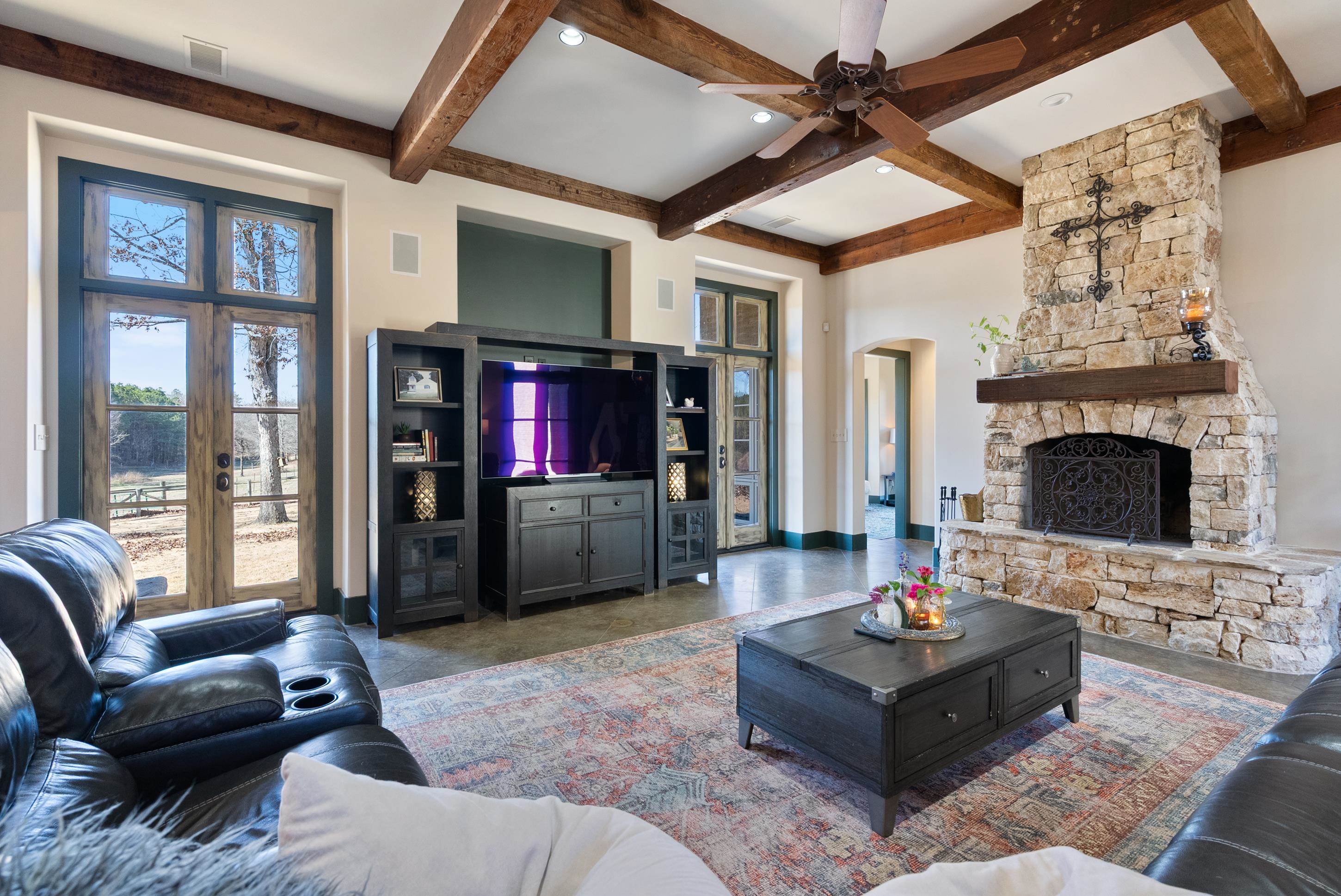 891 Musgray Road Holly Springs, MS 38635 - Photo 14 of 38 a living room with furniture and a fireplace