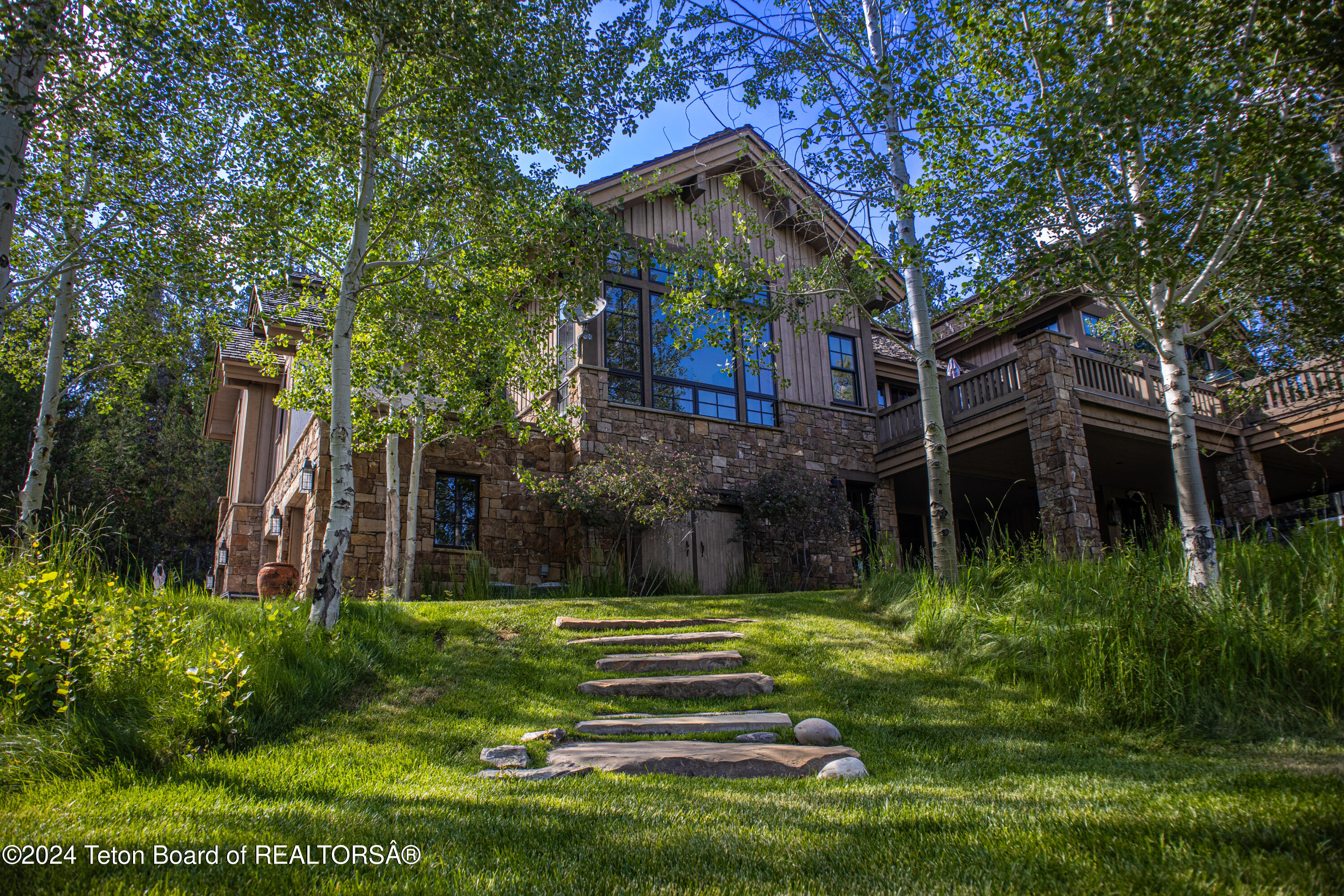 485 North Fall Creek Road Wilson, WY 83014 - Photo 1 of 1 7. Aspens & Front Yard