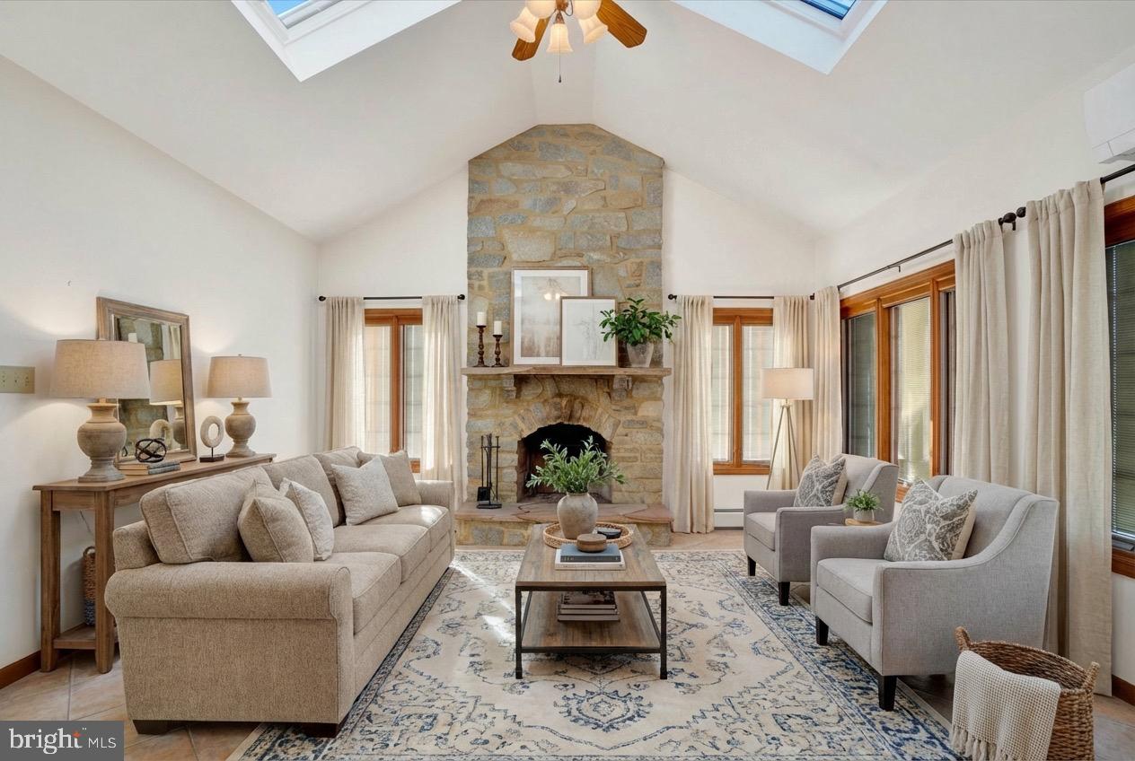 1100 Millcreek Road York, PA 17404 - Photo 6 of 44 a living room with furniture and a fireplace