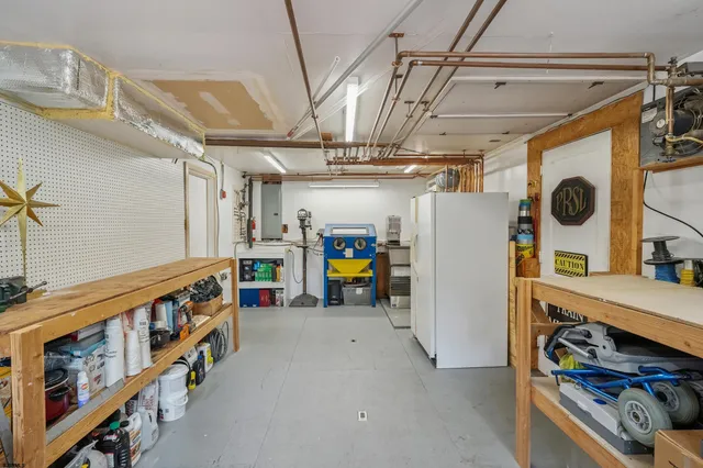 a view of a room with chairs