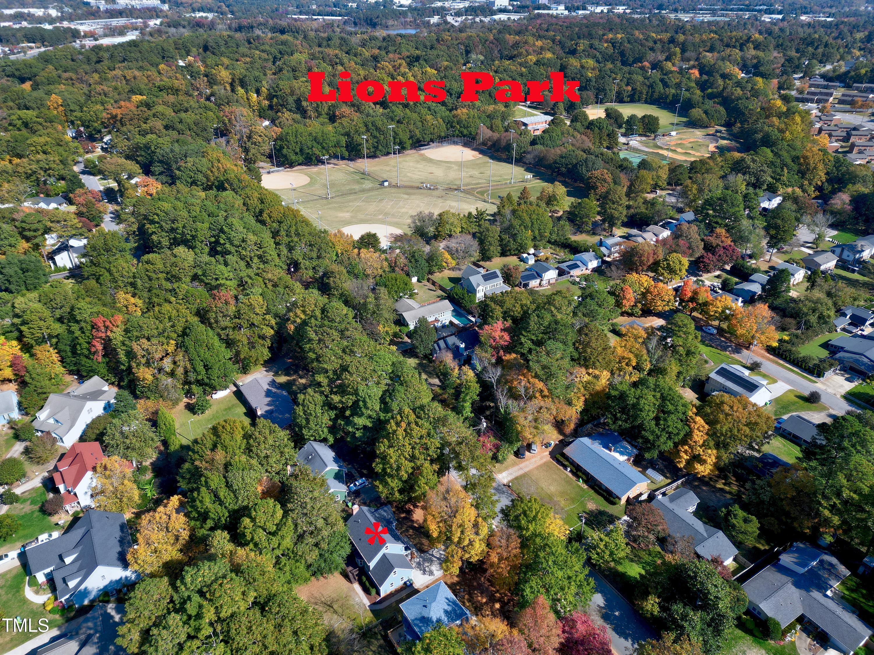 1605 Bennett Street Raleigh, NC 27604 - Photo 54 of 55 Aerial-9