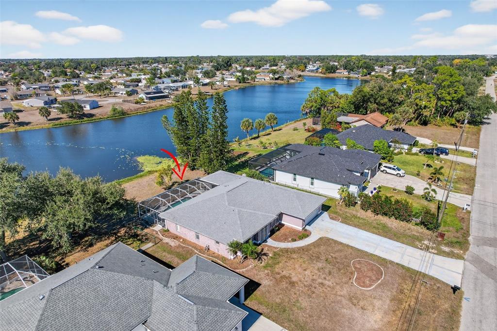 4541 Blueridge Street North Port, FL 34287 - Photo 49 of 52 an aerial view of residential houses with outdoor space
