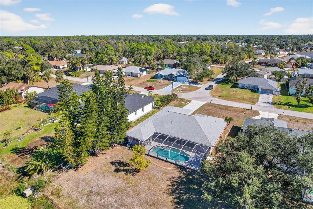 4541 Blueridge Street North Port, FL 34287 - Photo 50 of 52 an aerial view of residential houses with outdoor space