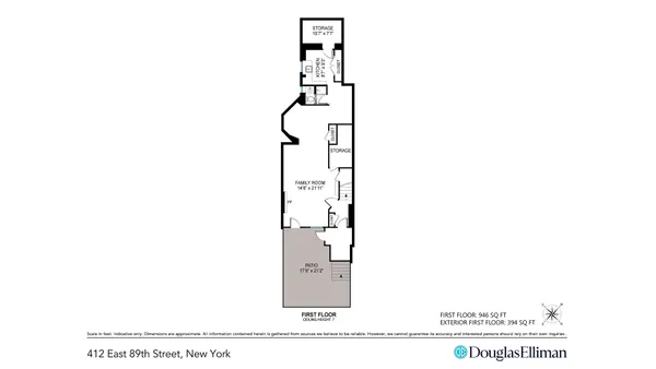 $5,000,000 | 412 East 89th Street | Upper East Side
