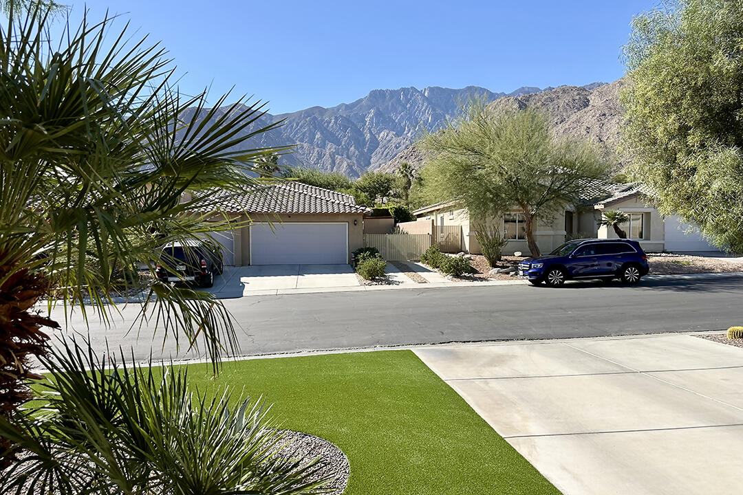 1280 Oro Ridge Palm Springs, CA 92262 - Photo 4 of 46 a view of a house with a yard