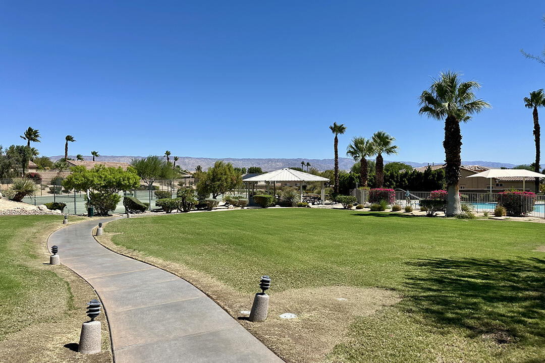 1280 Oro Ridge Palm Springs, CA 92262 - Photo 41 of 46 a view of a garden with houses