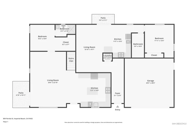 $1,349,000 | 859 Florida Street, Imperial Beach, CA 91932