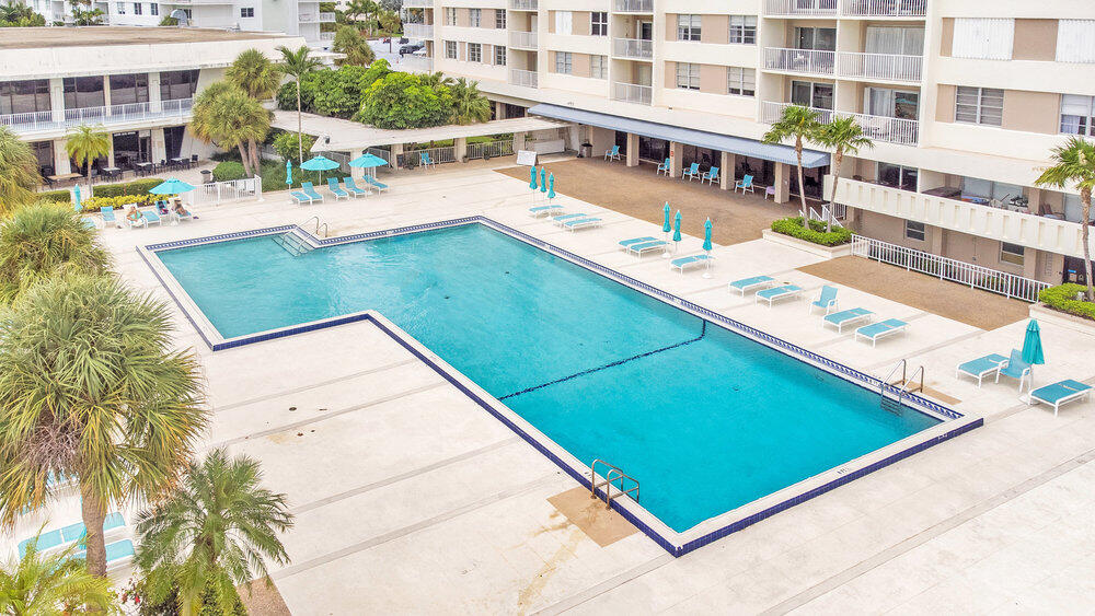 500 Bayview Drive, Unit 1521 Sunny Isles Beach, FL 33160 - Photo 19 of 31 a view of a pool with a patio
