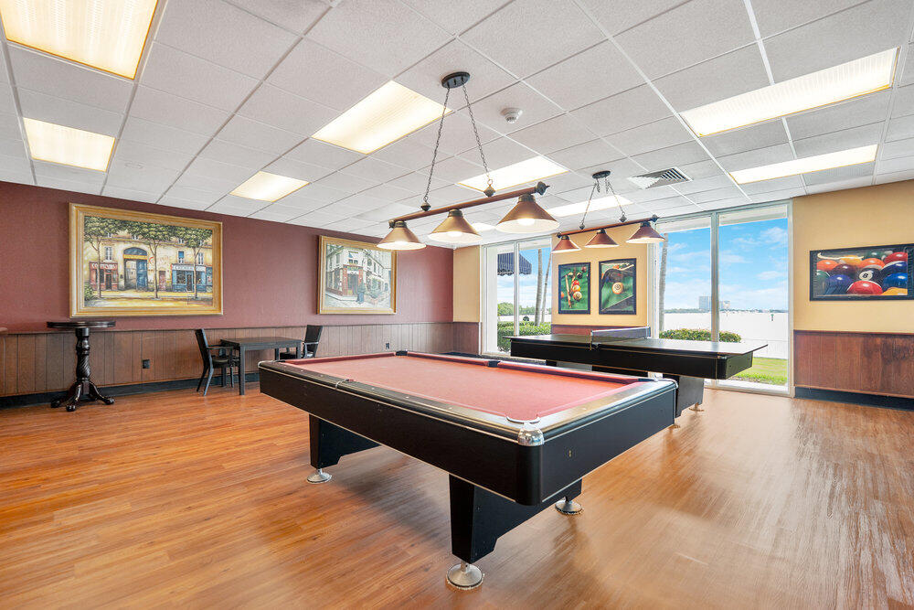 500 Bayview Drive, Unit 1521 Sunny Isles Beach, FL 33160 - Photo 24 of 31 a room with pool table and windows