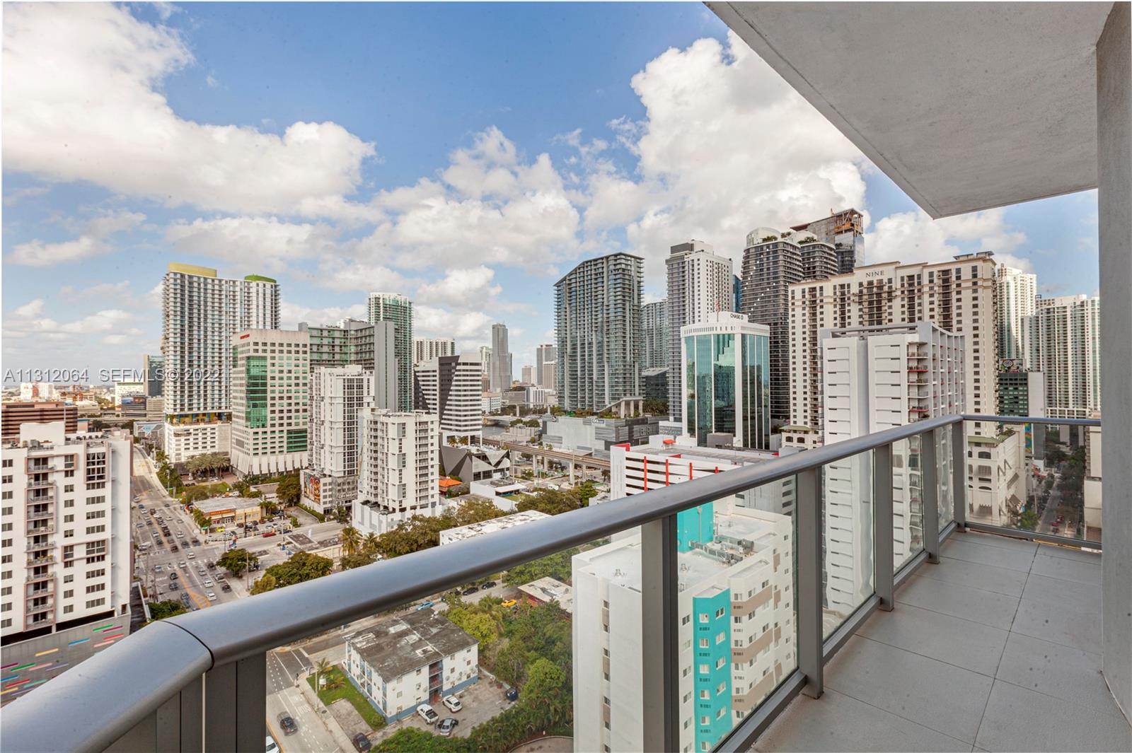 1010 Southwest 2nd Avenue, Unit 2004 Miami, FL 33130 - Photo 15 of 19 a view of a city from a balcony