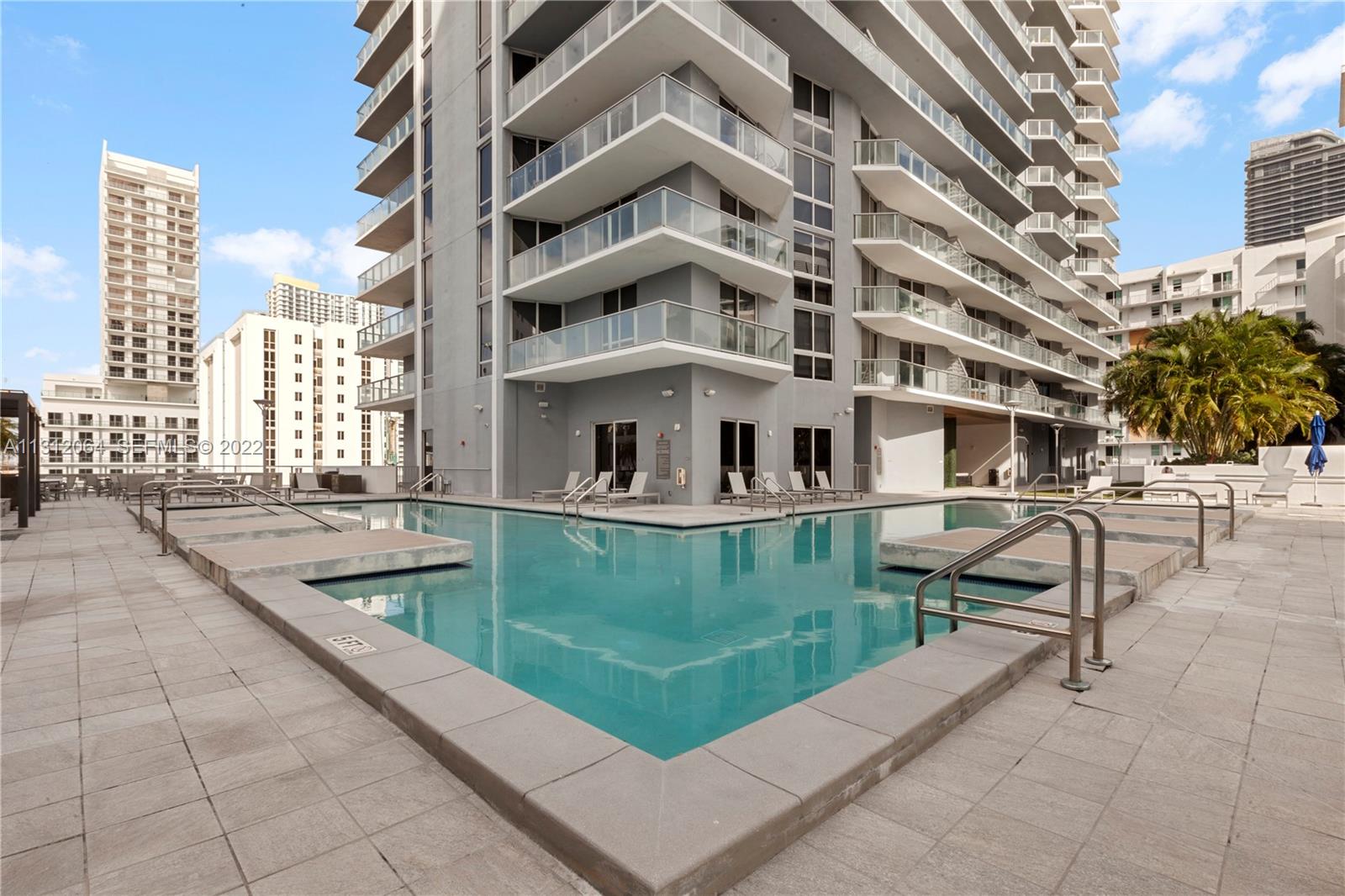 1010 Southwest 2nd Avenue, Unit 2004 Miami, FL 33130 - Photo 16 of 19 a view of building with outdoor space