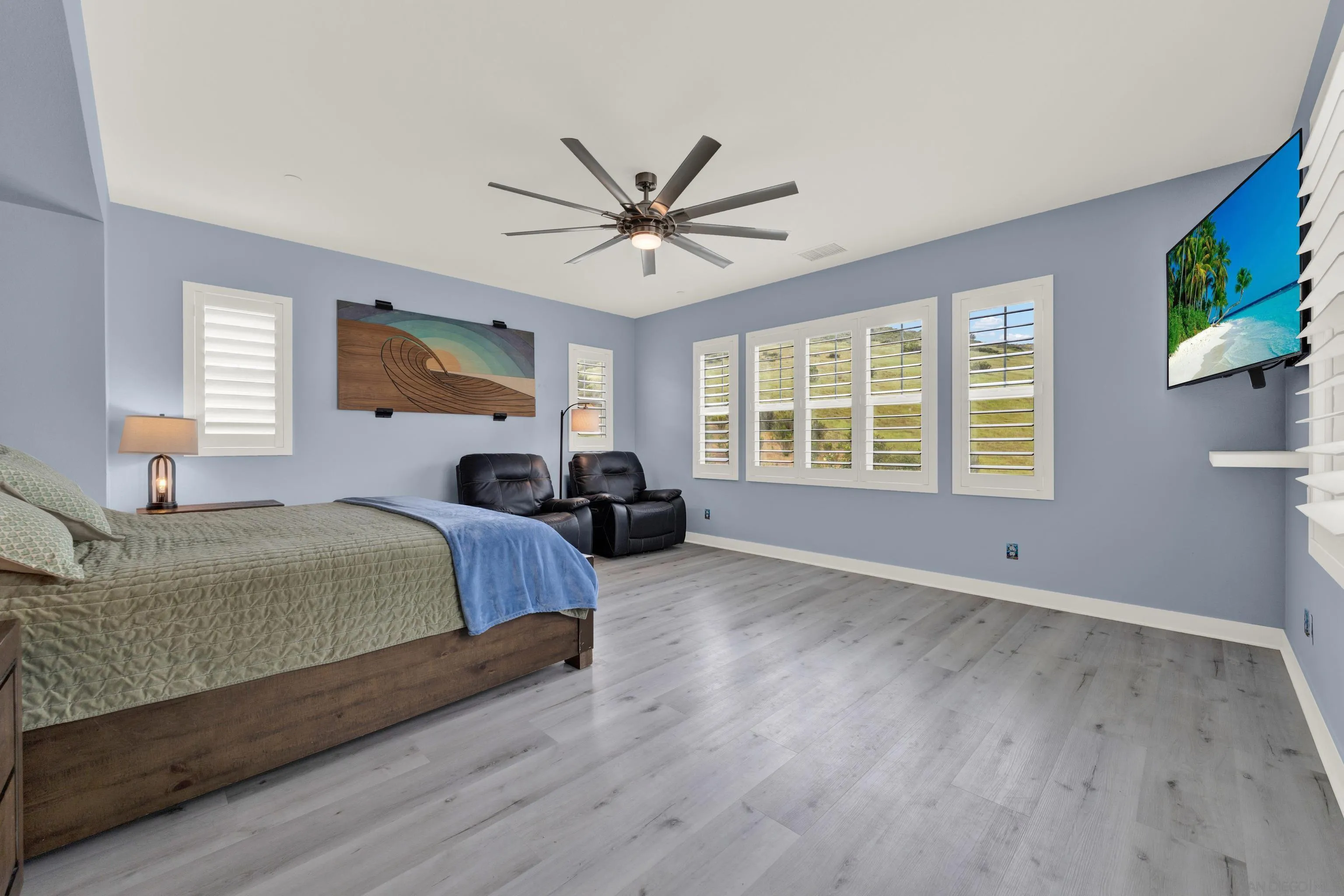 9108 West Bluff Place Santee, CA 92071 - Photo 44 of 72 a bedroom with a bed and a window