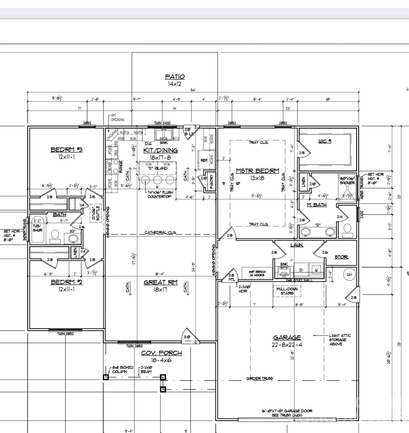 489 Merrells Lake Road Mocksville, NC 27028 - Photo 3 of 3 a bathroom with a shower
