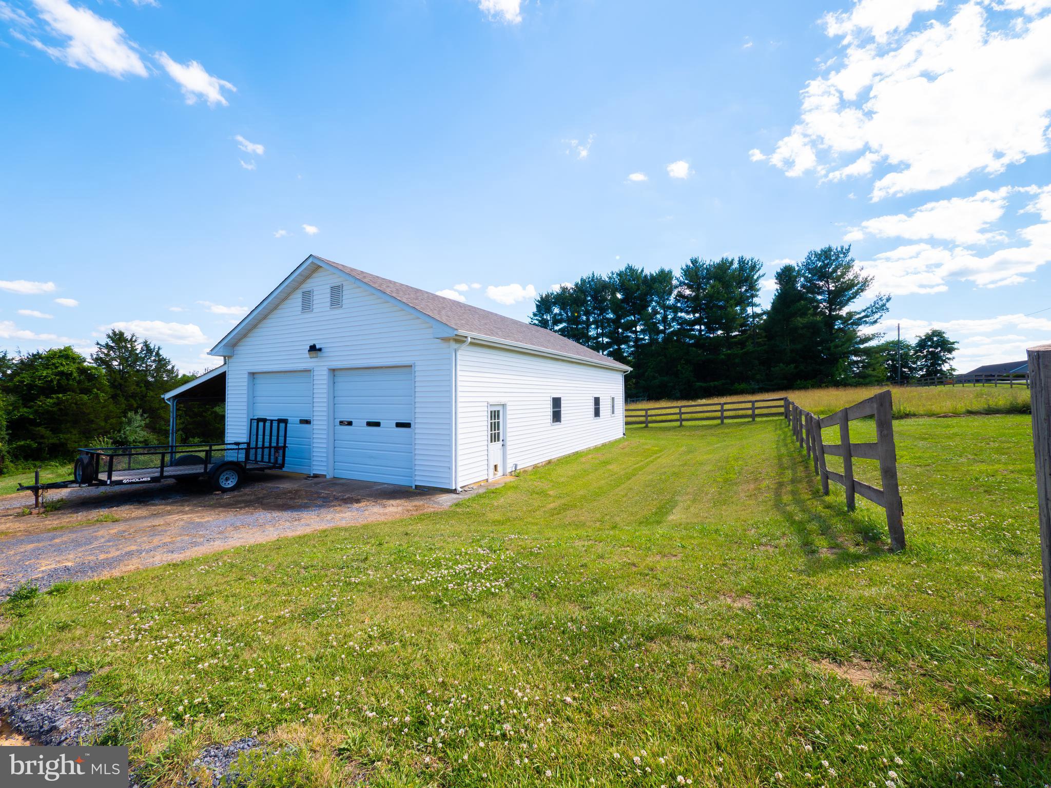 2521 Mt Hebron Road Strasburg, VA 22657 - Photo 12 of 59 Oversized garage and workshop with HVAC.