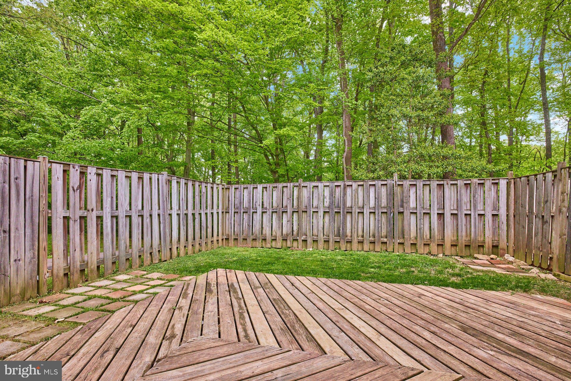 8046 Grandview Court Springfield, VA 22153 - Photo 26 of 31 Fenced Rear Yard