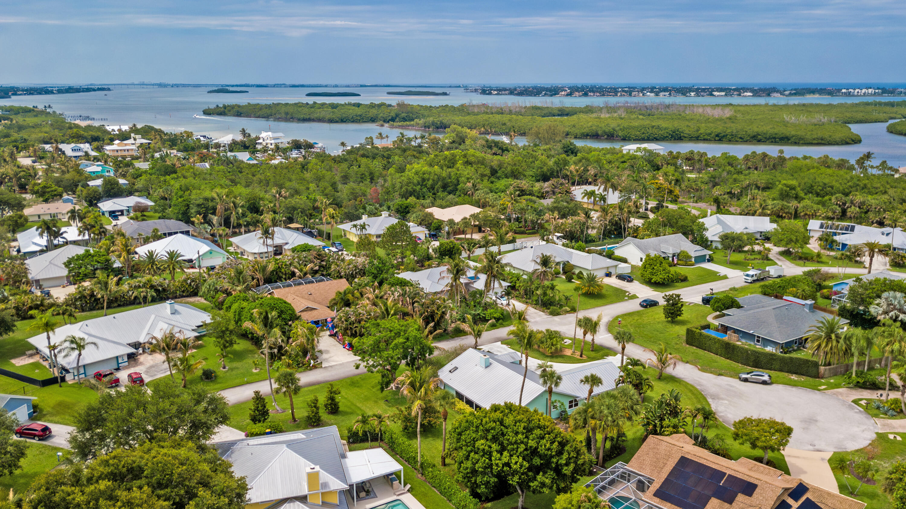 4240 Southeast Happy Lane Stuart, FL 34997 - Photo 36 of 39 Aerial