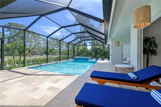 a outdoor view with a sitting space