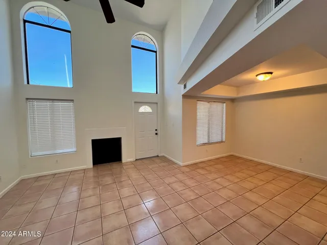 a view of empty room