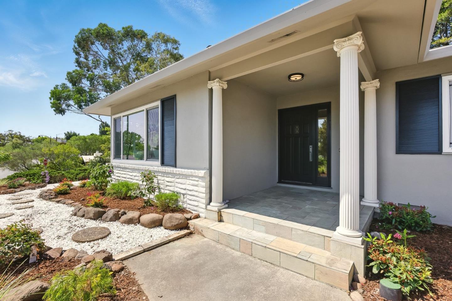 1807 Hunt Drive Burlingame, CA 94010 - Photo 2 of 46 a view of a entryway door front of house
