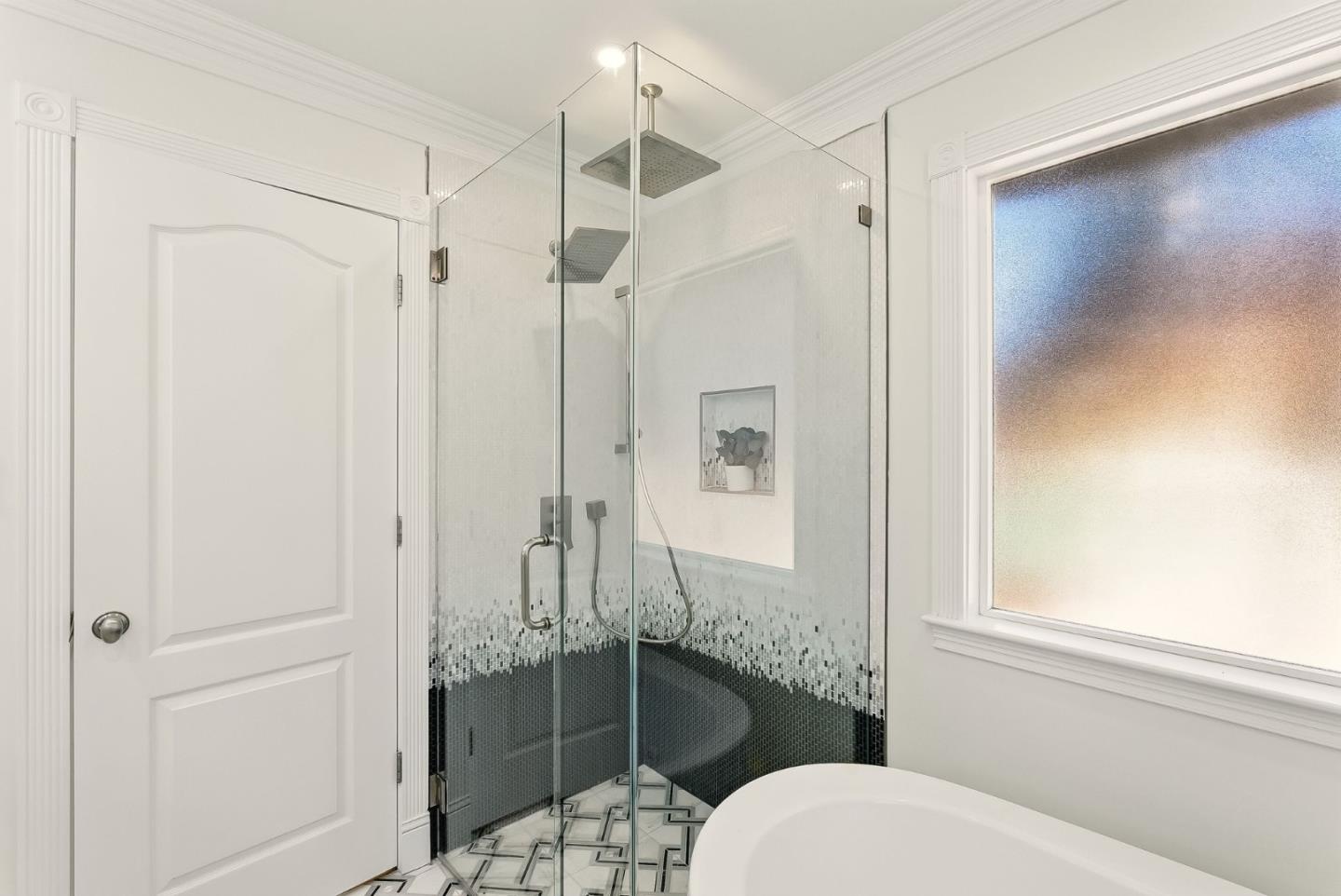 1807 Hunt Drive Burlingame, CA 94010 - Photo 33 of 46 a bathroom with a shower toilet and sink