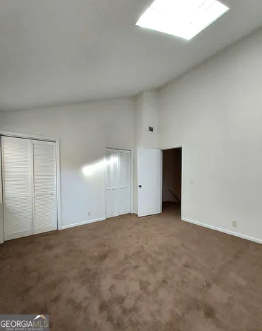 a view of empty room