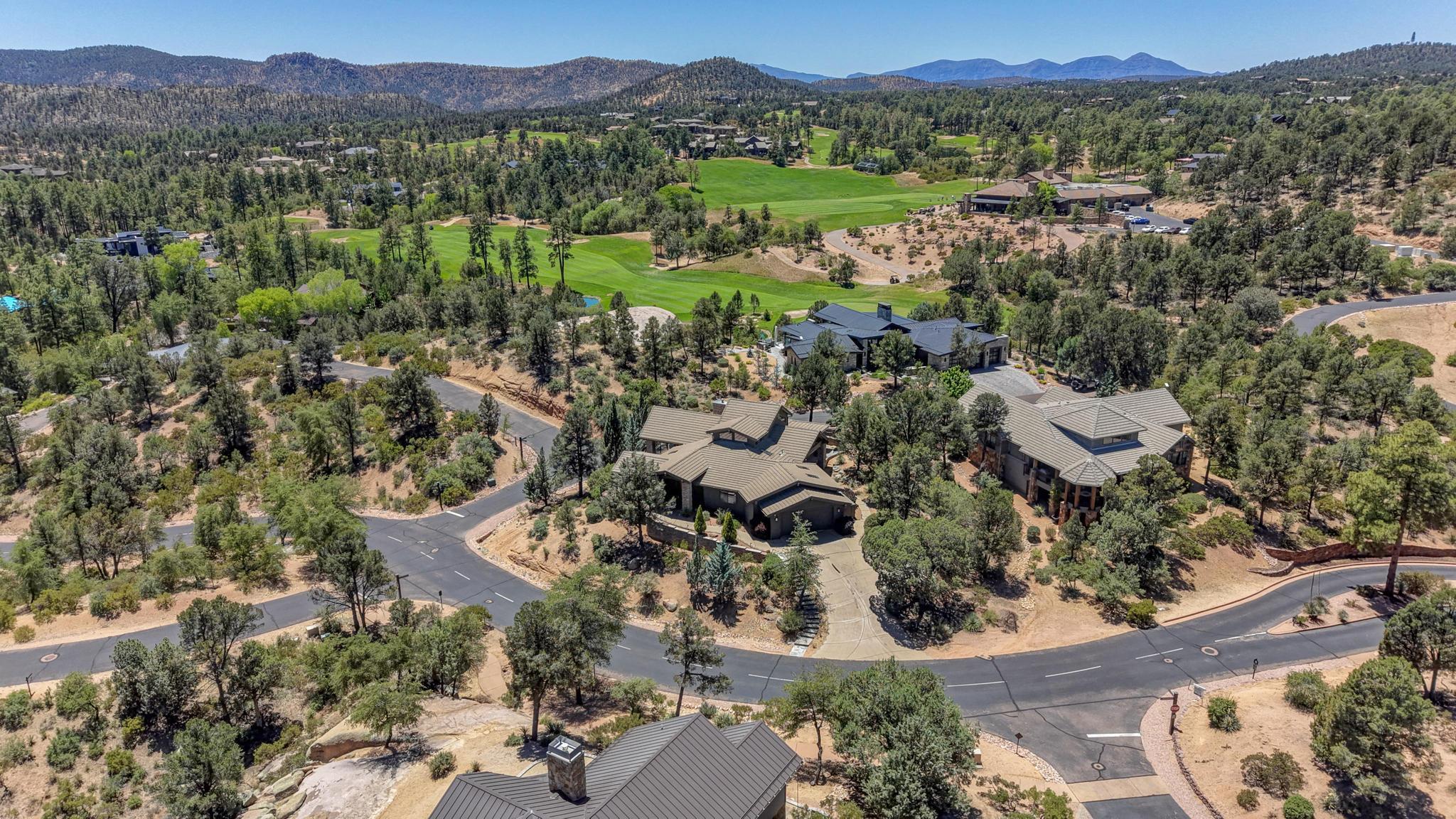 2908 East Rim Club Drive Payson, AZ 85541 - Photo 72 of 77 an aerial view of residential house with outdoor space