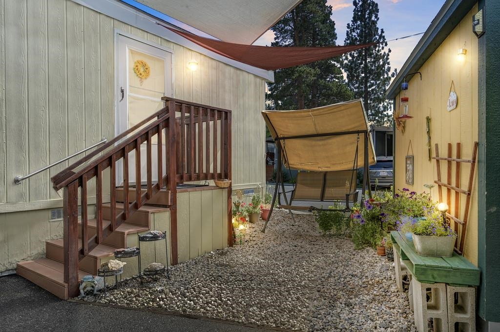 1080 Julie Lane, Unit 255 South Lake Tahoe, CA 96150 - Photo 24 of 26 a view of a house with a park