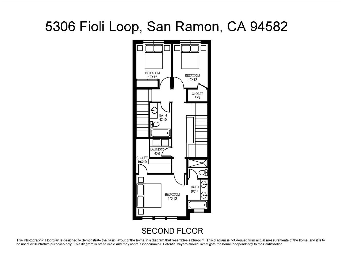 5306 Fioli Loop San Ramon, CA 94582 - Photo 13 of 14 a picture of a bench in front of a wall