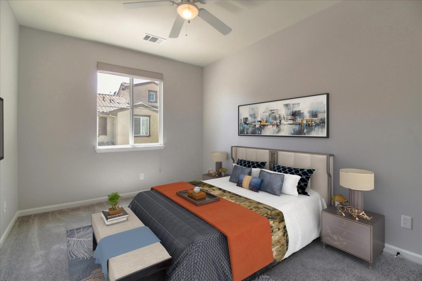 5306 Fioli Loop San Ramon, CA 94582 - Photo 8 of 14 a bedroom with a bed and a window