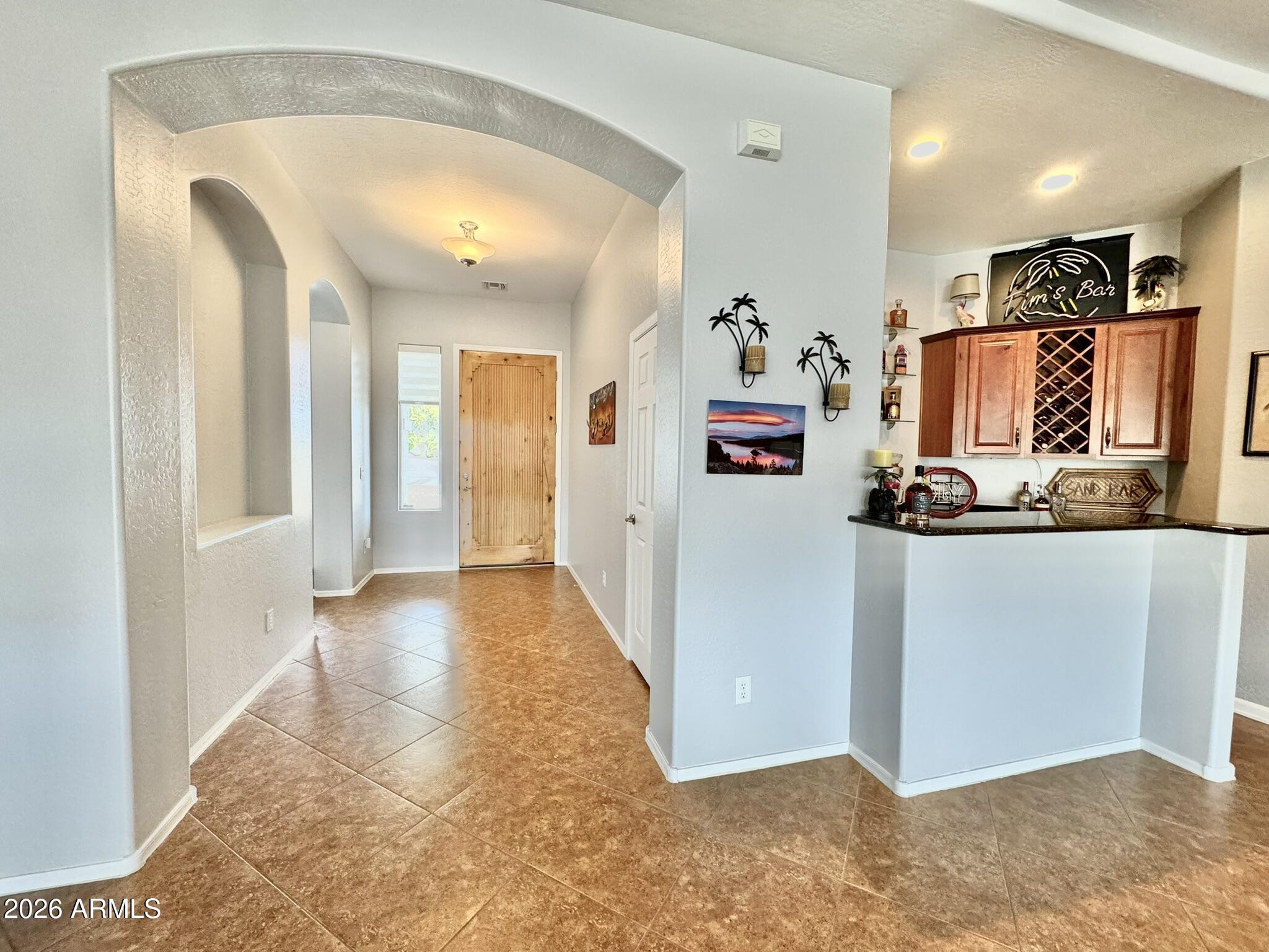 22909 West Sierra Ridge Way Wittmann, AZ 85361 - Photo 23 of 108 ENTRY/WET BAR