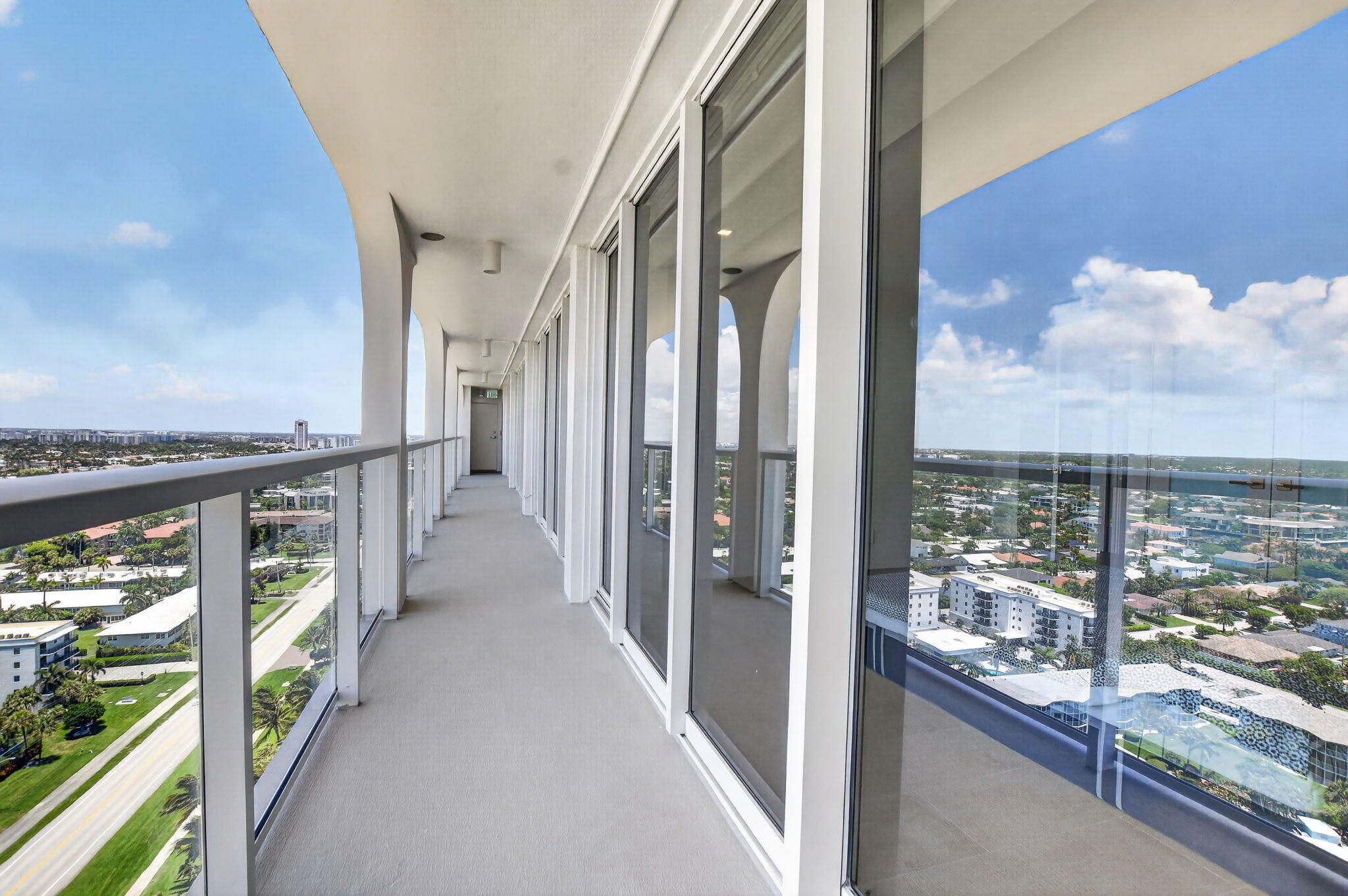 2800 South Ocean Boulevard, Unit 23C Boca Raton, FL 33432 - Photo 35 of 50 a view of a city from a balcony