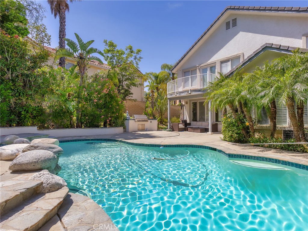 20316 Wynfreed Lane Porter Ranch, CA 91326 - Photo 39 of 51 a view of a fountain in front of house