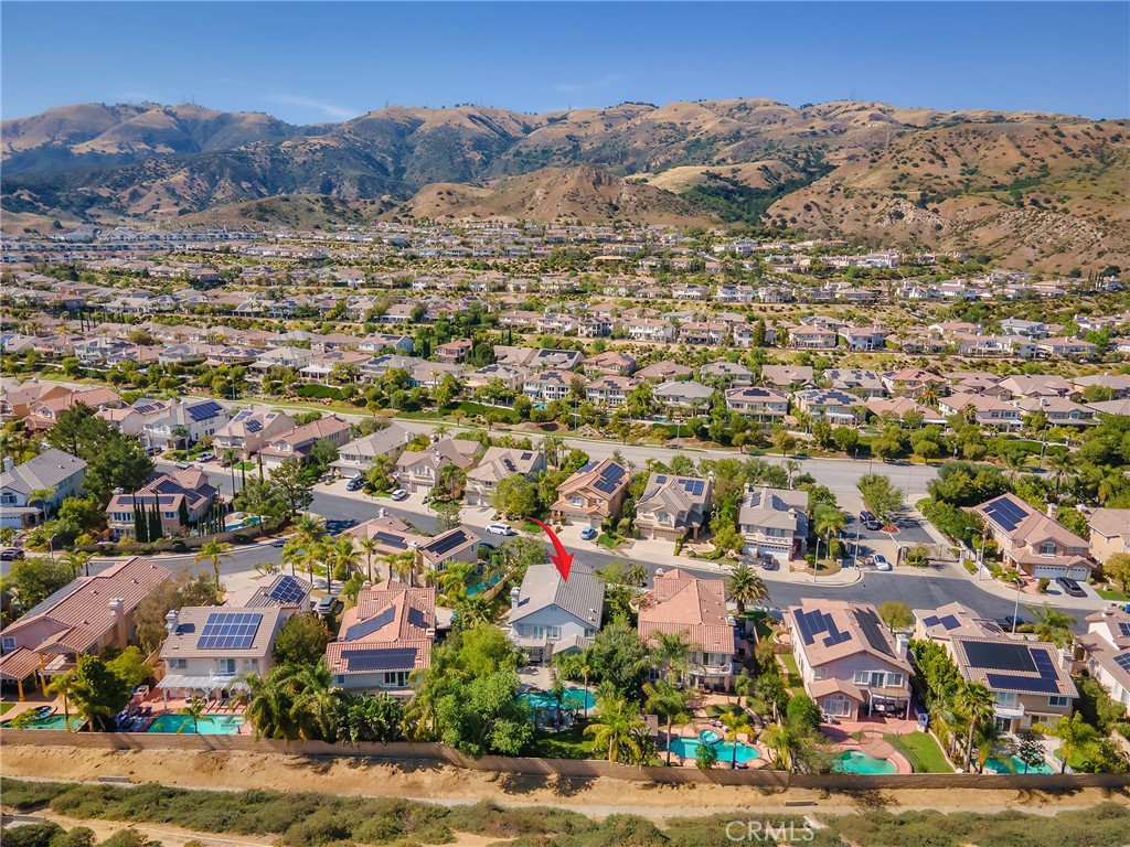 20316 Wynfreed Lane Porter Ranch, CA 91326 - Photo 47 of 51 an aerial view of multiple house