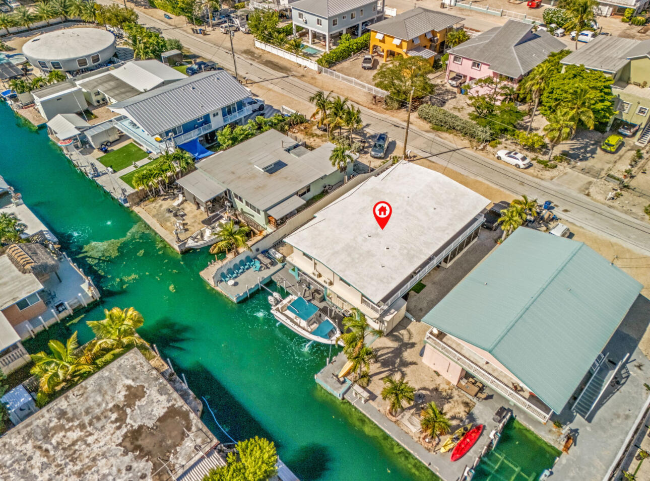 67 Coral Drive, Unit 1 Key Largo, FL 33037 - Photo 8 of 23 an aerial view of a residential houses with outdoor space