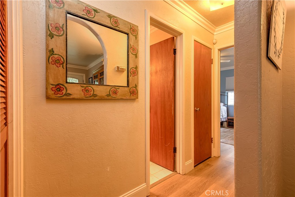 1044 Mt Ida Road Oroville, CA 95966 - Photo 24 of 44 a view of a bathroom with a shower and a mirror