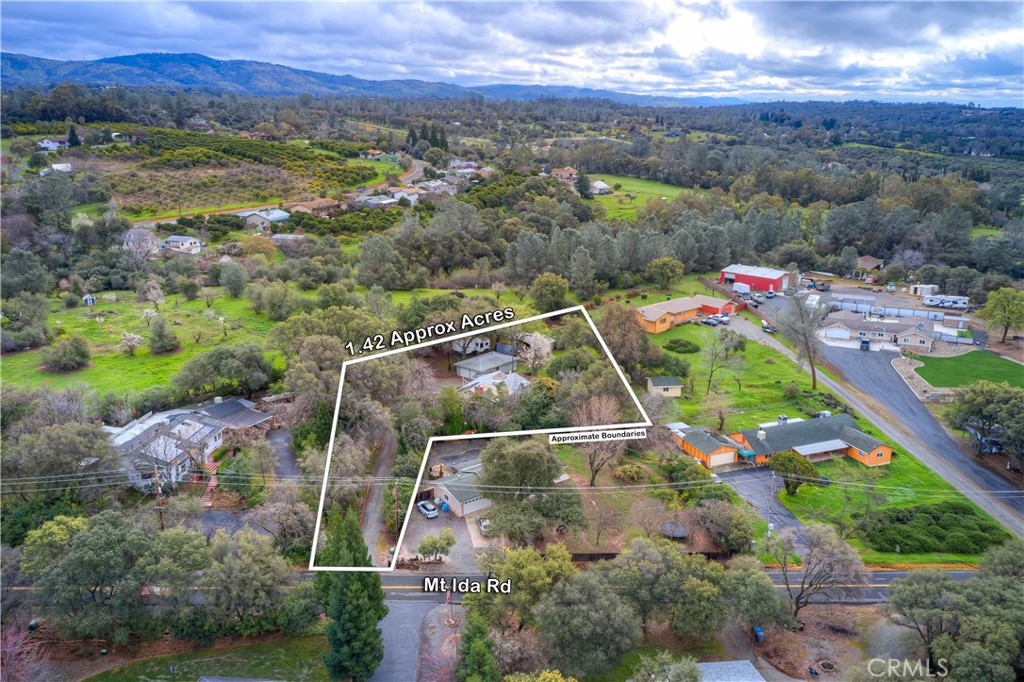1044 Mt Ida Road Oroville, CA 95966 - Photo 37 of 44 a view of a city with a mountain