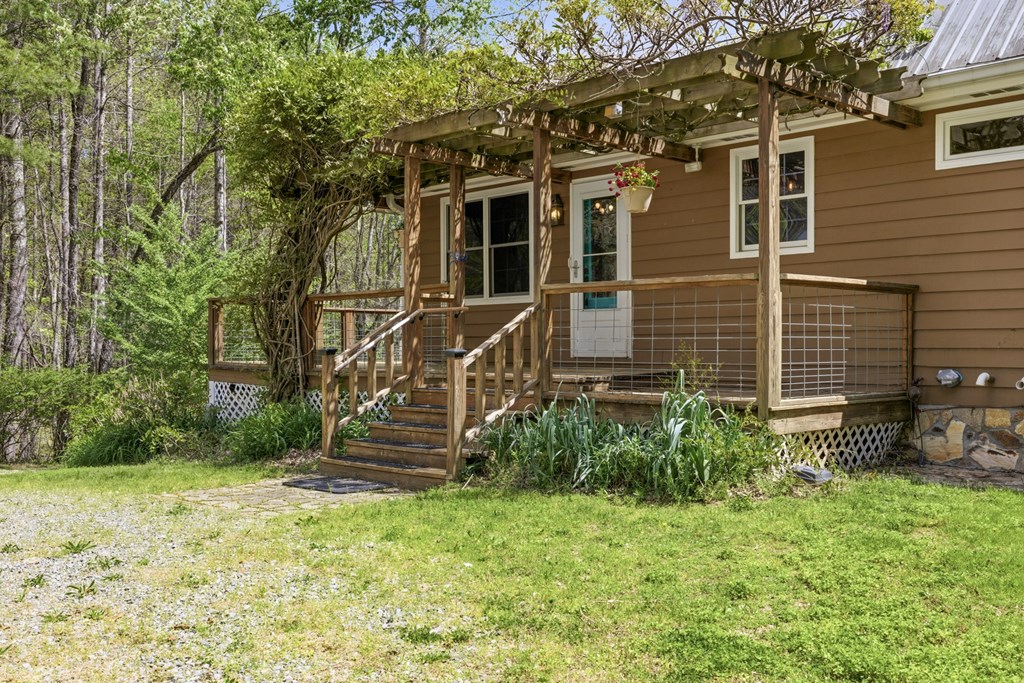 2685 Messer Road Young Harris, GA 30582 - Photo 62 of 77 Wisteria over Front Porch
