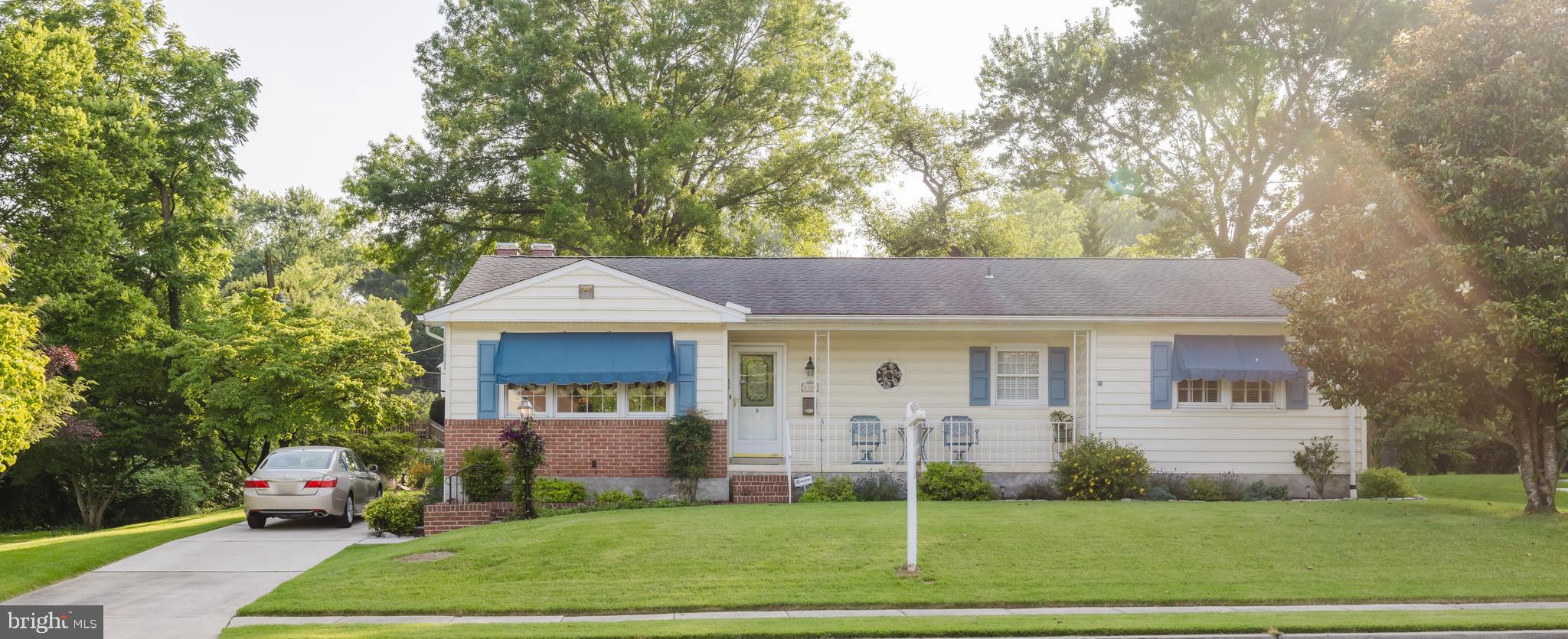 8300 Thornton Road Baltimore, MD 21204 - Photo 1 of 41 Village Green Rancher front porch &backs to stream