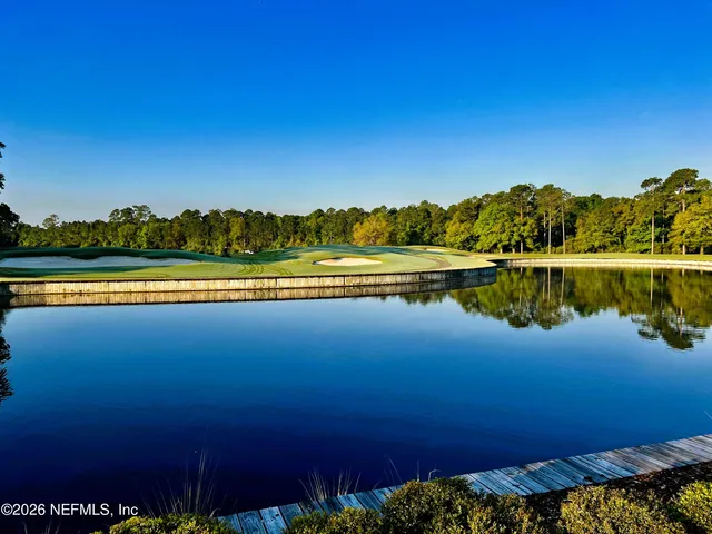 a view of a lake with a lake