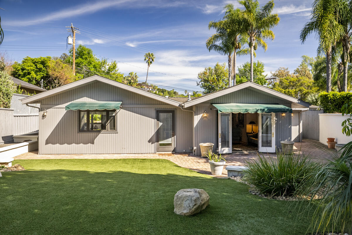 1859 Barker Pass Road Santa Barbara, CA 93108 - Photo 20 of 26 a view of a house with backyard and sitting area