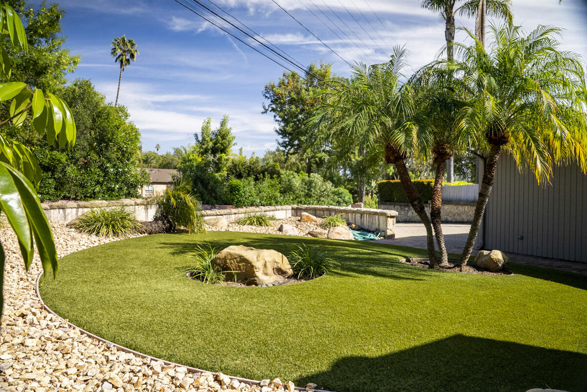 1859 Barker Pass Road Santa Barbara, CA 93108 - Photo 2 of 26 a view of a swimming pool with a yard