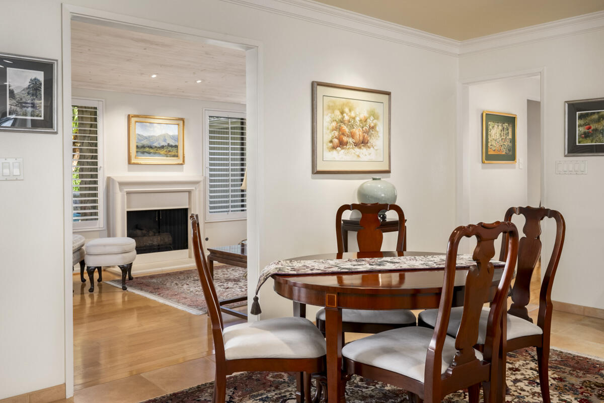 1859 Barker Pass Road Santa Barbara, CA 93108 - Photo 6 of 26 a view of a livingroom with furniture and a fireplace