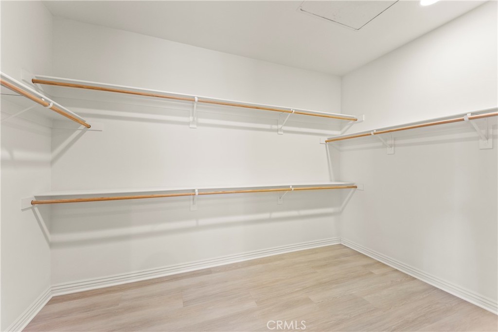 9719 La Vine Court Rancho Cucamonga, CA 91701 - Photo 25 of 39 a view of an empty walk in closet