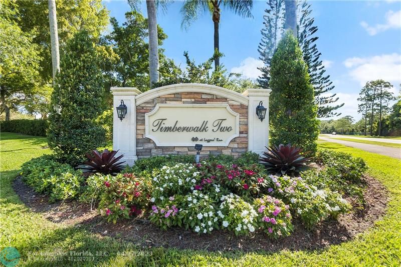 Timberwalk Boca Raton, FL 33428 - Photo 2 of 35 a sign on the side of a road