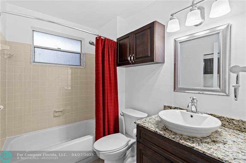Timberwalk Boca Raton, FL 33428 - Photo 21 of 35 a bathroom with a granite countertop sink toilet and shower